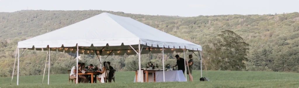 commercial tent for outdoor wedding