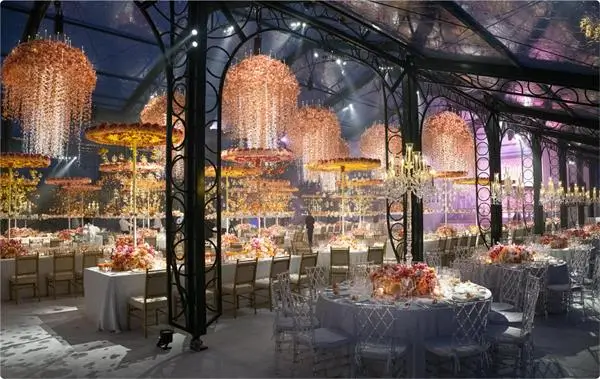 Create an Enchanting Your Wedding Tent Ceiling
