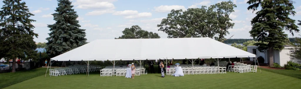 commercial tent for outdoor event