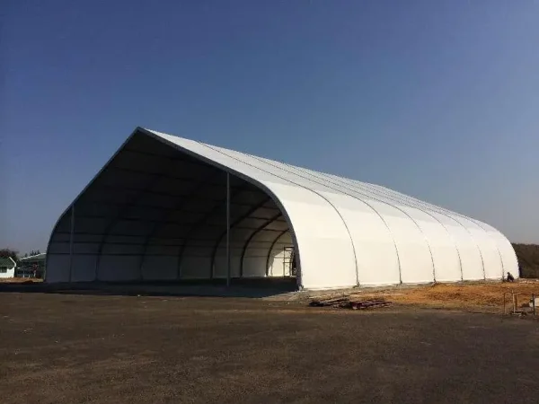 Fabric Structures For Storing Road Salt
