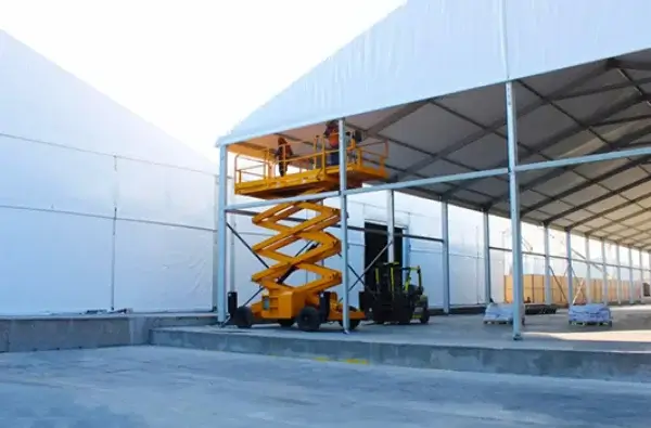 Protection Shelter Solution in Construction & Industrial Storage Use